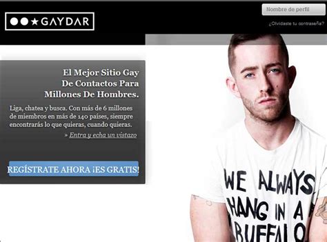 paginas para conocer hombres|Gaydar